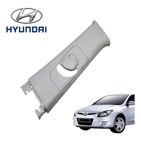 Moldura Coluna Central Esquerda Hyundai I30 2.0 Gls 2009 Ori
