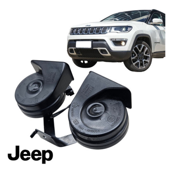 Par Buzina Caracol Jeep Compass 2016 A 2021 Original