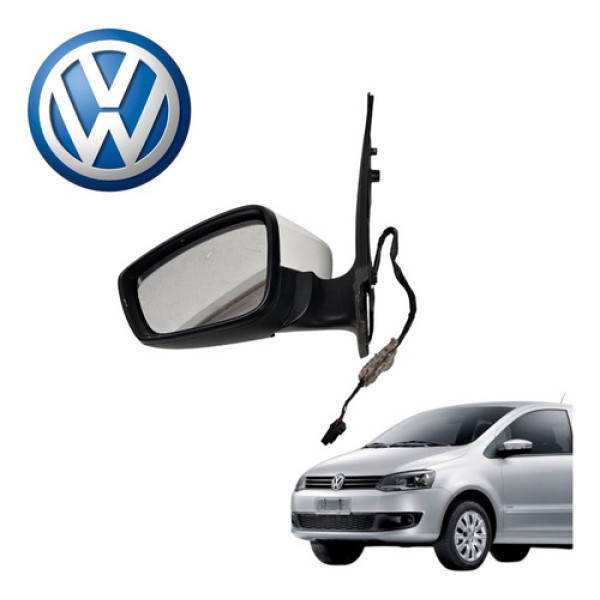 Retrovisor Elétrico Esquerdo Vw Fox 2 Portas Vht 2010 A 2014