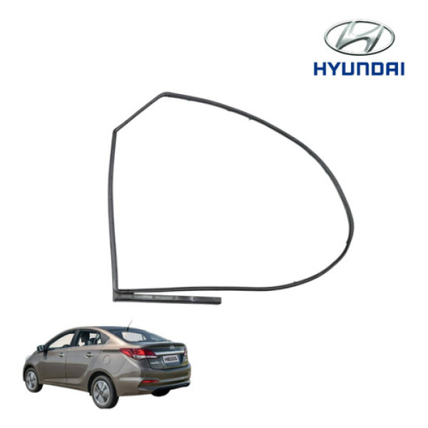 Borracha Da Porta Traseira Direita Hyundai Hb20s 2015 2019 