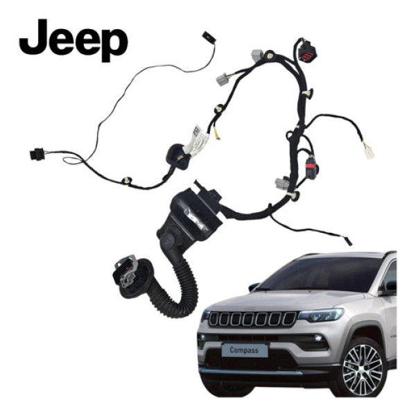 Chicote Porta Dianteira Esquerda Jeep Compass 2020 A 2023