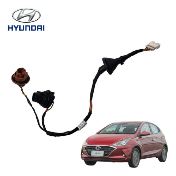 Soquete Chicote Lanterna Traseira Hyundai Hb20 2020 A 2022