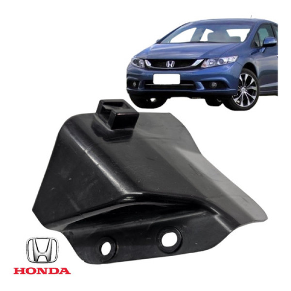 Acabamento Farol Esquerdo Honda Civic G9 2013 A 2016 Orig Preto