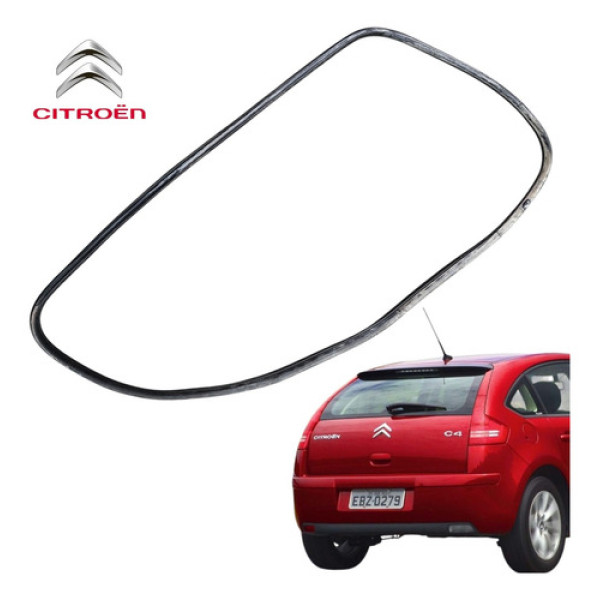 Borracha Carroceria Dianteira Direita Citroen C4 2008 A 2012 Preto