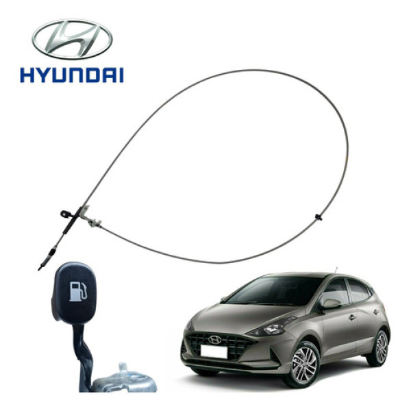 Alavanca Puxador Tampa Portinhola Hyundai Hb20 Tgdi 2022 