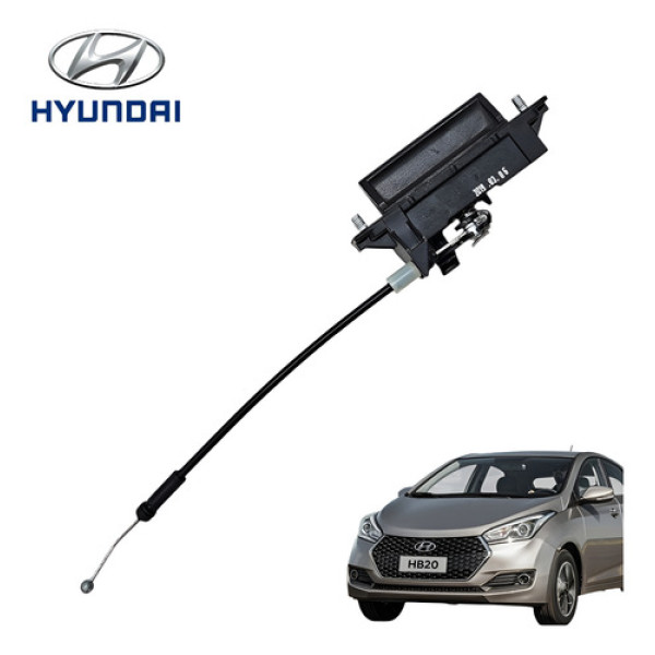Maçaneta Tampa Traseira Hyundai Hb20 1.0 Comfort 2013 A 2019