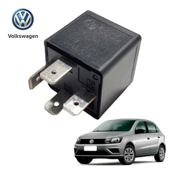 Relé Auxiliar 12v 40a Vw Gol Fox Parati Saveiro Polo Orig