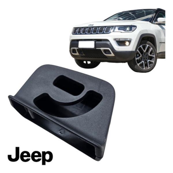 Acabamento Banco Traseiro Jeep Compass 2016 A 2022 Original Preto