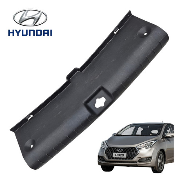 Soleira Forro Porta Malas Hyundai Hb20s 1.0 Vision 2020 2022 Preto