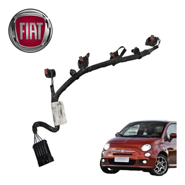 Chicote Bico Injetor Fiat 500 1.4 Sport Air 2012 A 2015 Orig