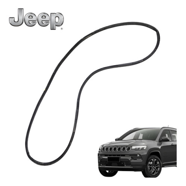 Borracha Porta Dianteira Esquerda Jeep Compass 2022 A 2025 Preto