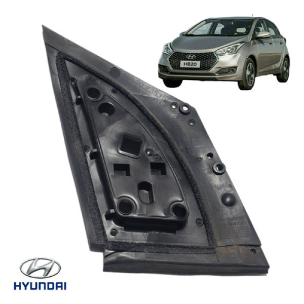 Acabamento Espelho Retrovisor Esquerdo Hb20 2013 A 2019