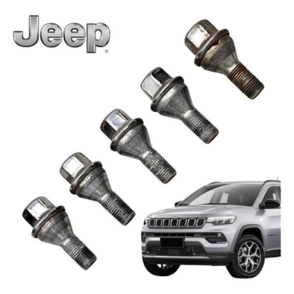 Kit Parafuso Roda Jeep Longitude 1.3 T270 2020 A 2023 Origin
