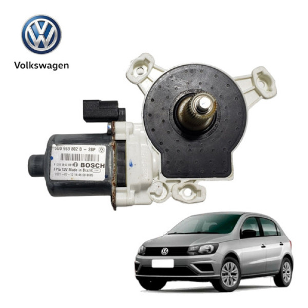 Motor Máquina Vidro Elétrico Diant Esquerdo Gol G7 2017 2019