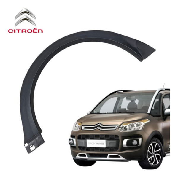 Moldura Paralama Traseiro Esquerdo Aircross 2011 A 2016 Orig Preto