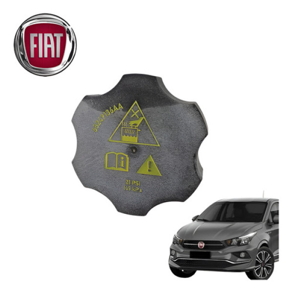 Tampa Reservatório Radiador Fiat Cronos 1.3 Drive 2020 Orig