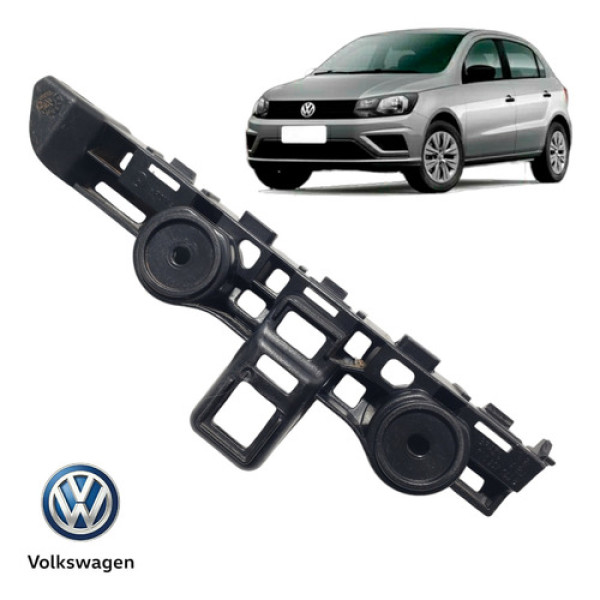 Guia Parachoque Dianteiro Esquerdo Vw Gol Voyage 2018 A 2020