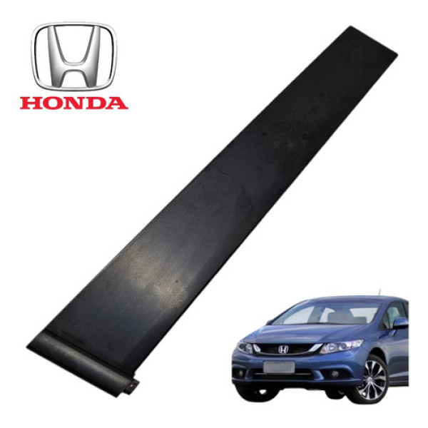 Acabamento Moldura Porta Traseira Esquerda Honda Civic 2015