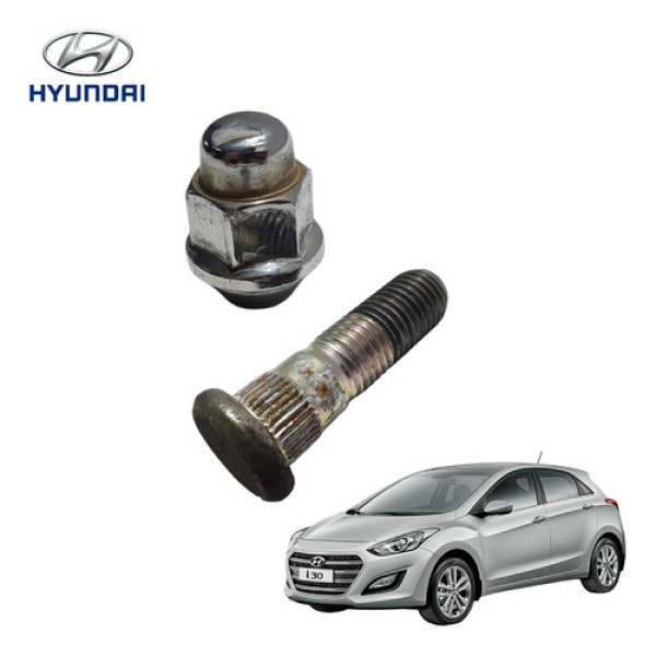 Parafuso De Roda Porca E Prisioneiro Hyundai I30 2015 A 2016