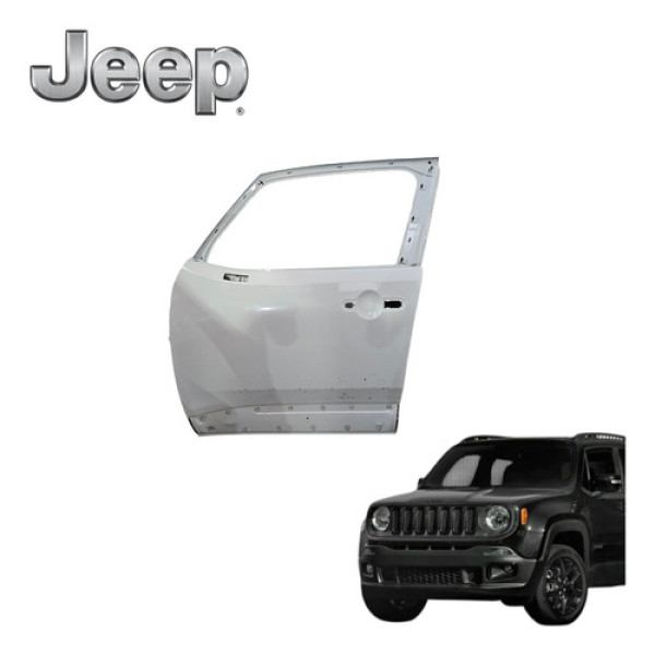 Porta Dianteira Esquerda Jeep Renegade Flex 2016 A 2020 Orig Dianteira Esquerda Branco