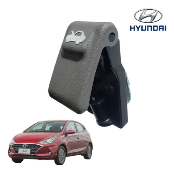 Alavanca Puxador Abertura Capô Hyundai Hb20 2020 A 2023