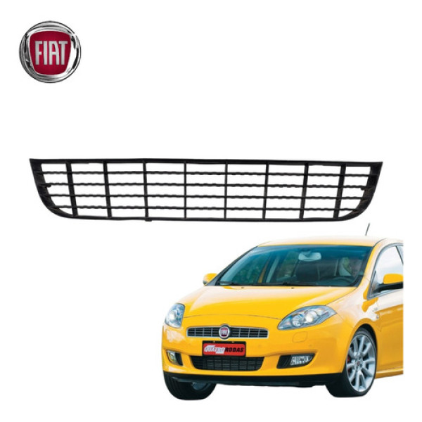 Grade Parachoque Dianteiro Fiat Bravo Tjet 2014 A 2016 Orig