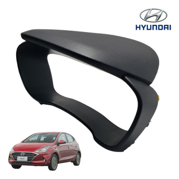 Acabamento Painel Instrumentos Hyundai Hb20 2020 A 2023 Preto