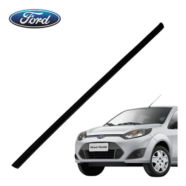 Pestana Interna Dianteira Esquerda Ford Fiesta 2007 A 2013 Preto