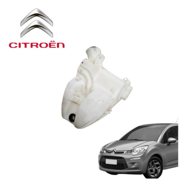Reservatório Água Limpador Parabrisa Citroën C3 2012 A 2016 Branco