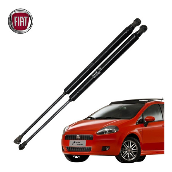 Par Amortecedor Tampa Porta Malas Fiat Punto 2007 A 2009 
