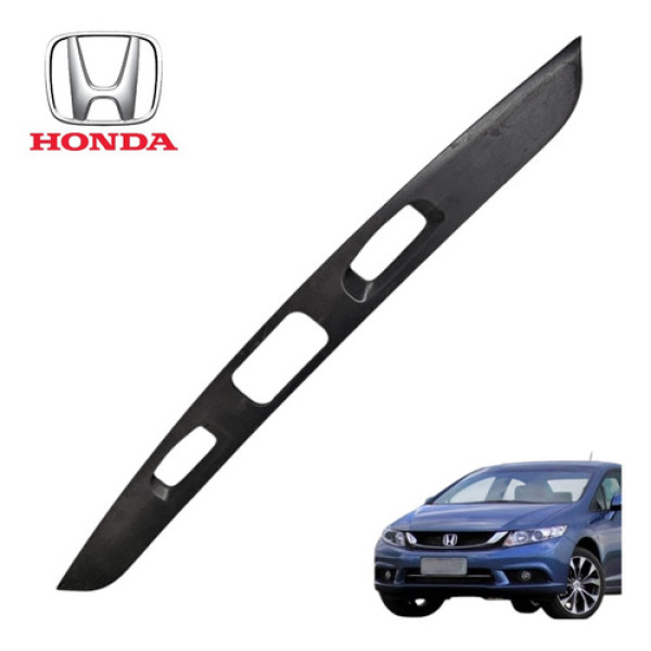 Moldura Lanterna Luz Placa Tampa Traseira 2.0 G9 Exr 2015 Preto