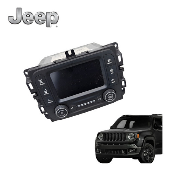 Rádio Multimídia Jeep Renegade 1.8 Longitude 2016 A 2019 Ori