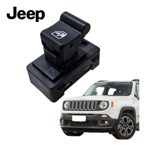 Botão Comando Vidro Traseiro Jeep Renegade 2016 A 2021 Orig