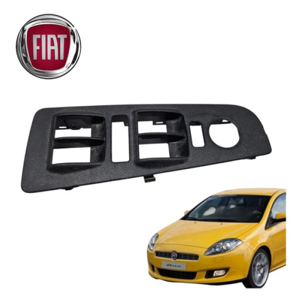 Moldura Botão Comando Vidro Diant Esquerdo Bravo Tjet 2014 