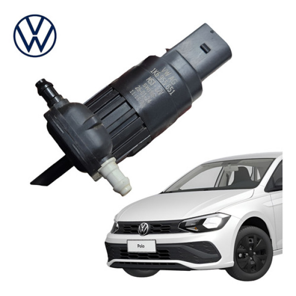 Motor Esguicho Limpador Parabrisa Vw Polo Nivus 2020 A 2025
