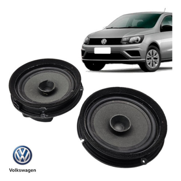 Par Autofalante Porta Volkswagen Gol Voyage Polo 2017 A 2023