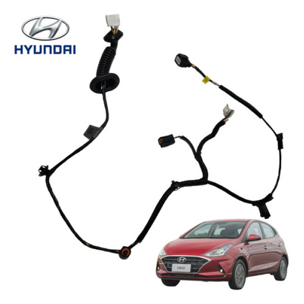 Chicote Porta Traseira Direita Hyundai Hb20 2020 A 2022