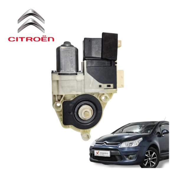 Motor Vidro Dianteiro Esquerdo Citroën C4 2011 Original 