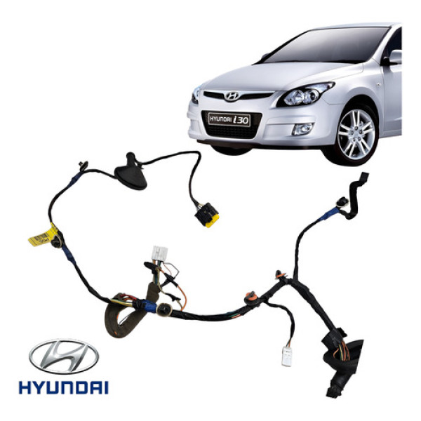 Chicote Porta Dianteira Direita Hyundai I30 2009 A 2011 Orig