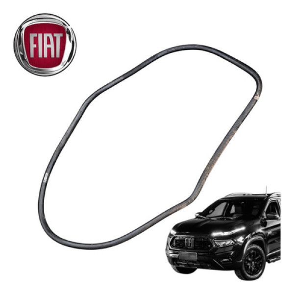 Borracha Carroceria Traseira Esquerda Fiat Toro Ranch 2022 Preto