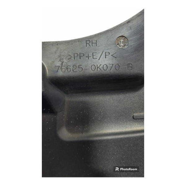 Lameiro Parabarro Direito Traseiro Toyota Hilux