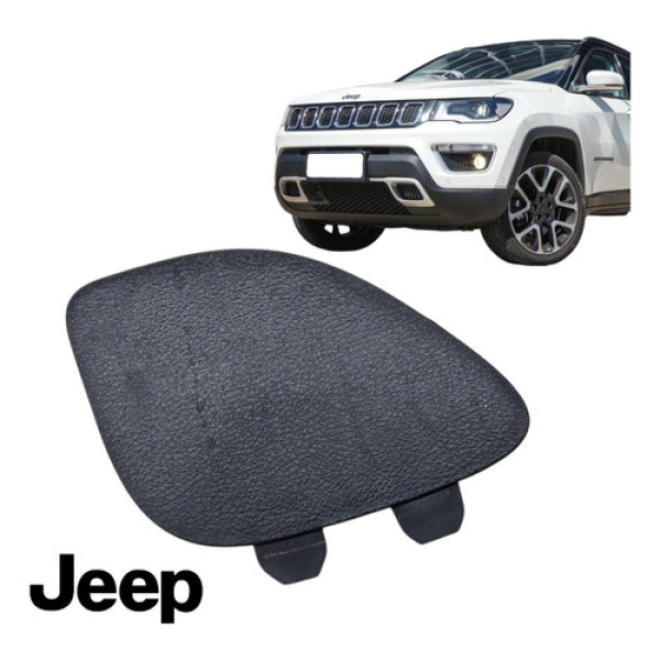 Acabamento Tampa Traseiro Direito Jeep Compass 2017 A 2021 Preto