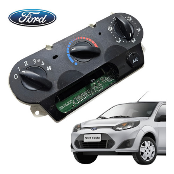 Comando Ar Condicionado Ford Fiesta 2008 A 2013 Original