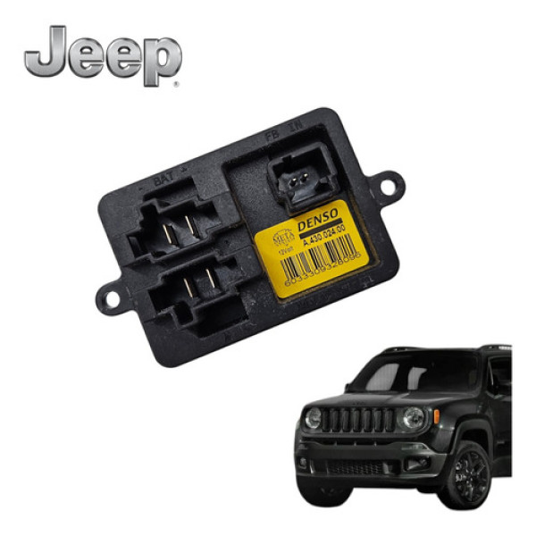 Resistência Ar Condicionado Jeep Renegade 1.8 Longitude 2018 Preto