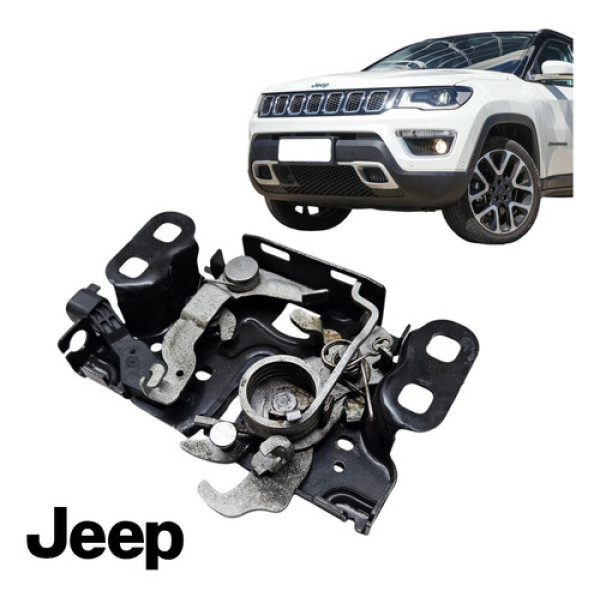 Fechadura Trava Capo Jeep Compass Limited 2016 A 2021 Orig
