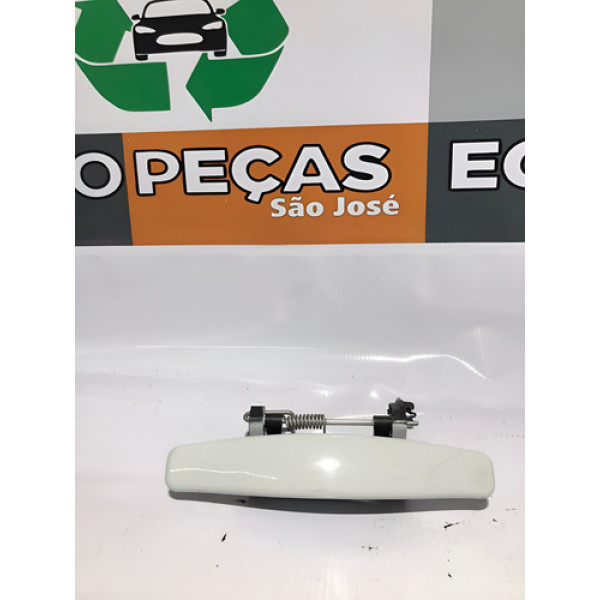 Maçaneta Externa Traseira Direita Renault Duster 2018 Branco Traseira