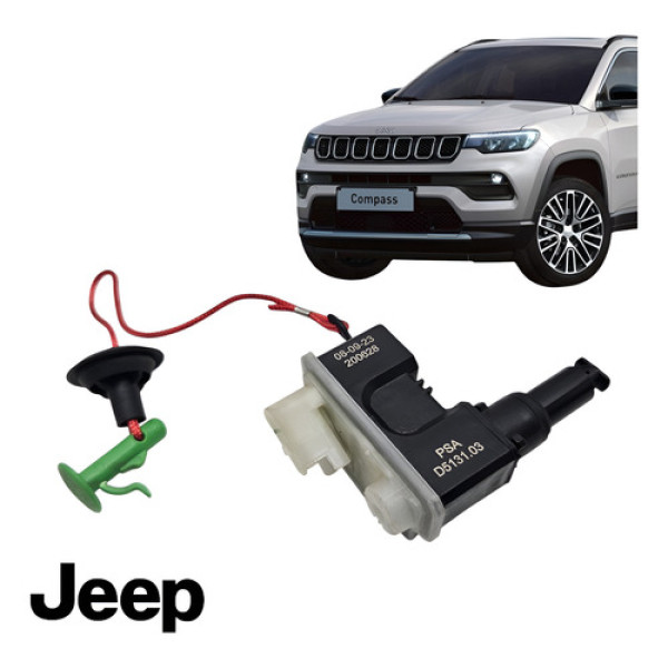 Trava Portinhola Tanque Combustível Jeep Compass 2020 A 2025 2025 Preto
