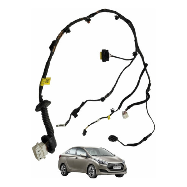 Chicote Porta Dianteira Direita Hyundai Hb20s