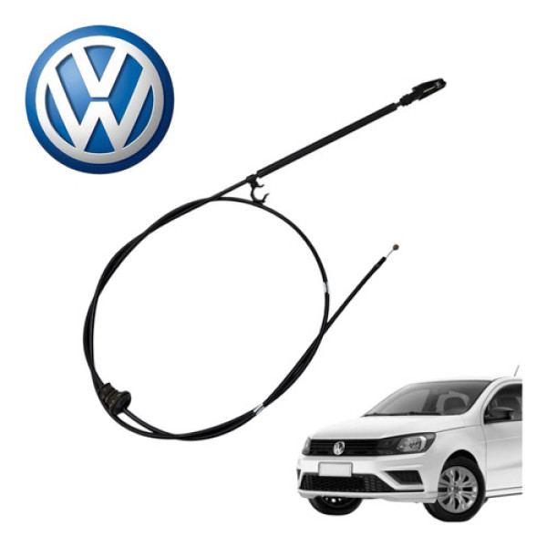 Alavanca Cabo Abertura Capô Vw Gol G7 G8 1.0 Mpi 2017 A 2022