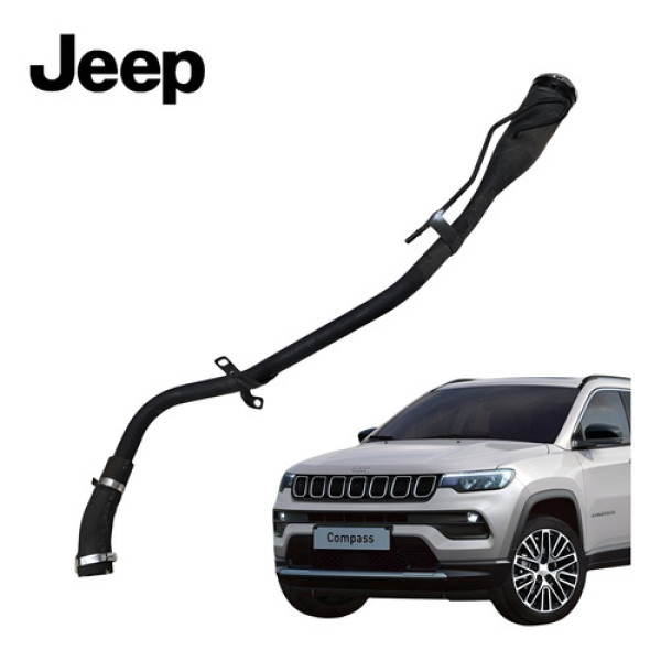 Gargalo Tanque Combustível Jeep Compass T270 1.3 2021 A 2025 Preto